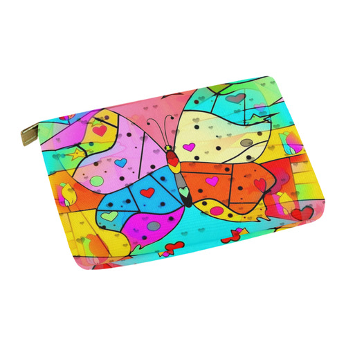 Butterfly by Nico Bielow Carry-All Pouch 12.5''x8.5''