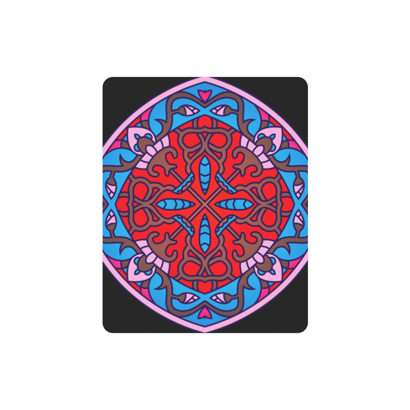 Original vintage hand-drawn Mandala Art mouse pad. New edition available for christmas Rectangle Mousepad