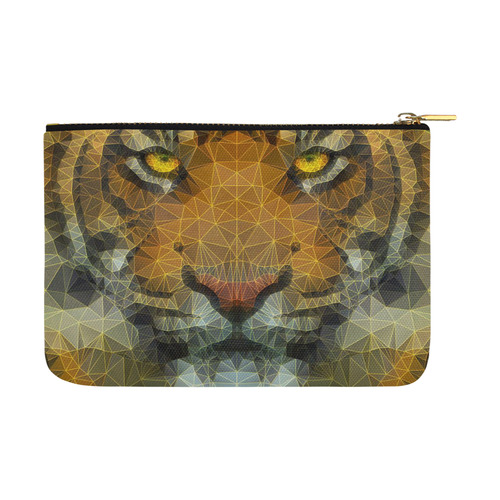 polygon tiger Carry-All Pouch 12.5''x8.5''