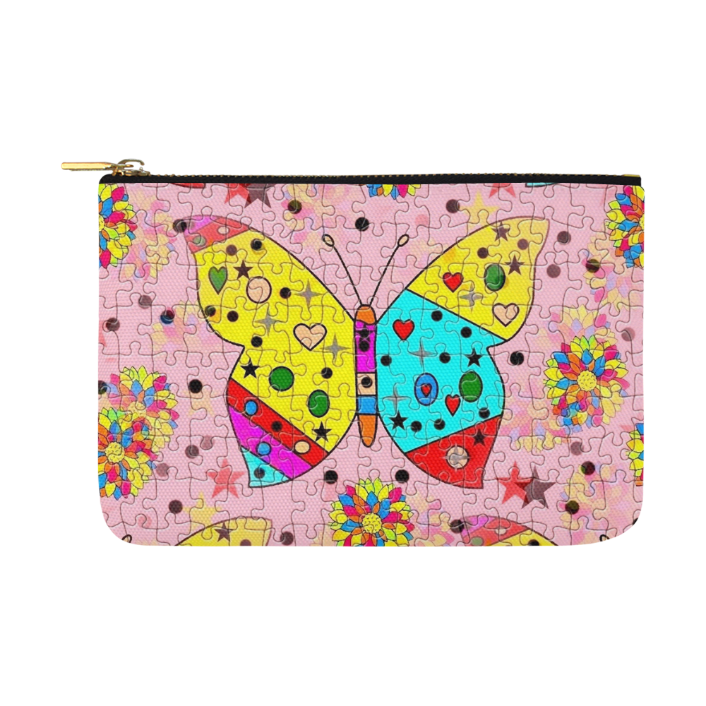 Butterfly by Popart Lover Carry-All Pouch 12.5''x8.5''