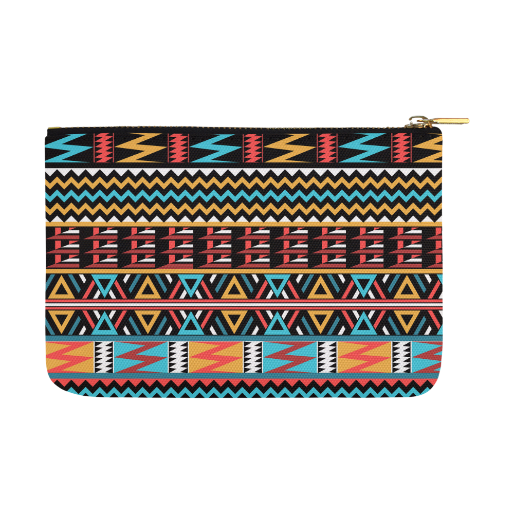aztec pattern Carry-All Pouch 12.5''x8.5''