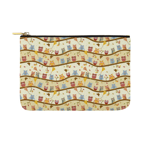 autumn owls Carry-All Pouch 12.5''x8.5''