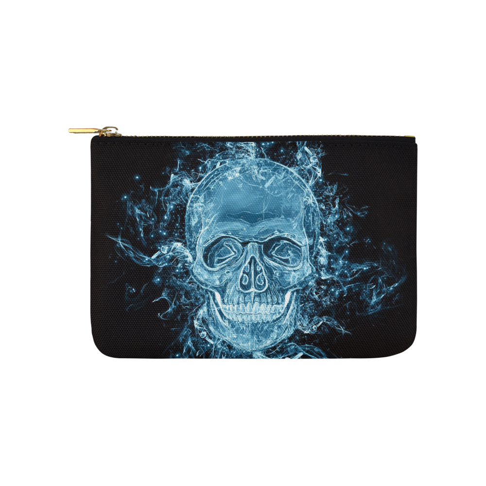 glowing skull Carry-All Pouch 9.5''x6''