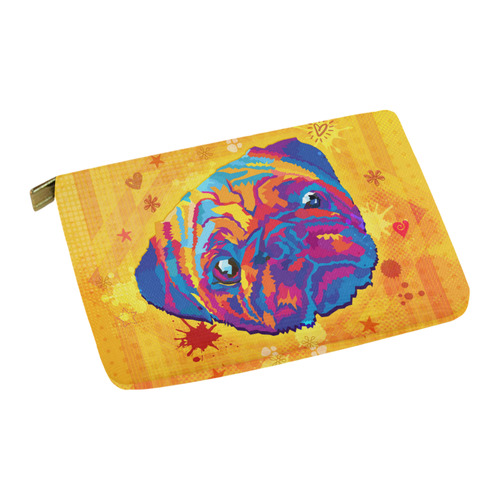 pop art pug Carry-All Pouch 12.5''x8.5''