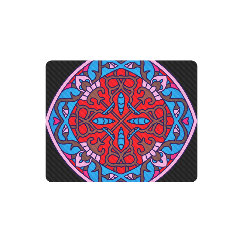 Original vintage hand-drawn Mandala Art mouse pad. New edition available for christmas Rectangle Mousepad