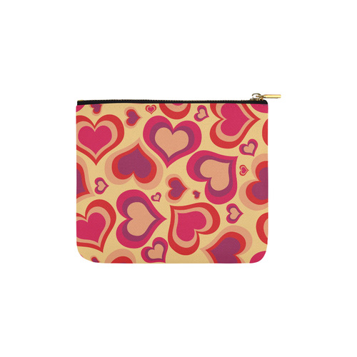 Retro Love by Popart Carry-All Pouch 6''x5''