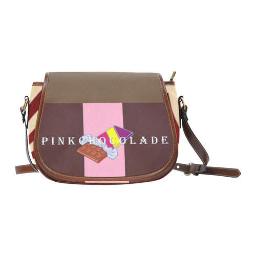 Chocolade Swirl Saddle Bag/Large (Model 1649)