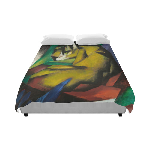 Franz Marc - The Tiger Duvet Cover 86"x70" ( All-over-print)