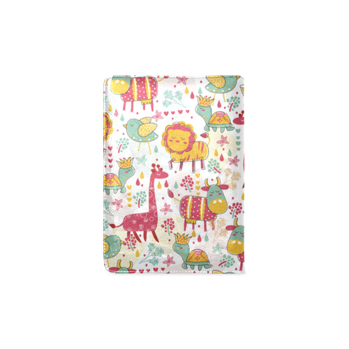 Cute Colorful Animals Pattern Custom NoteBook A5