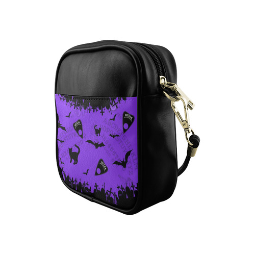 Purple Black Magic Sling Bag (Model 1627)