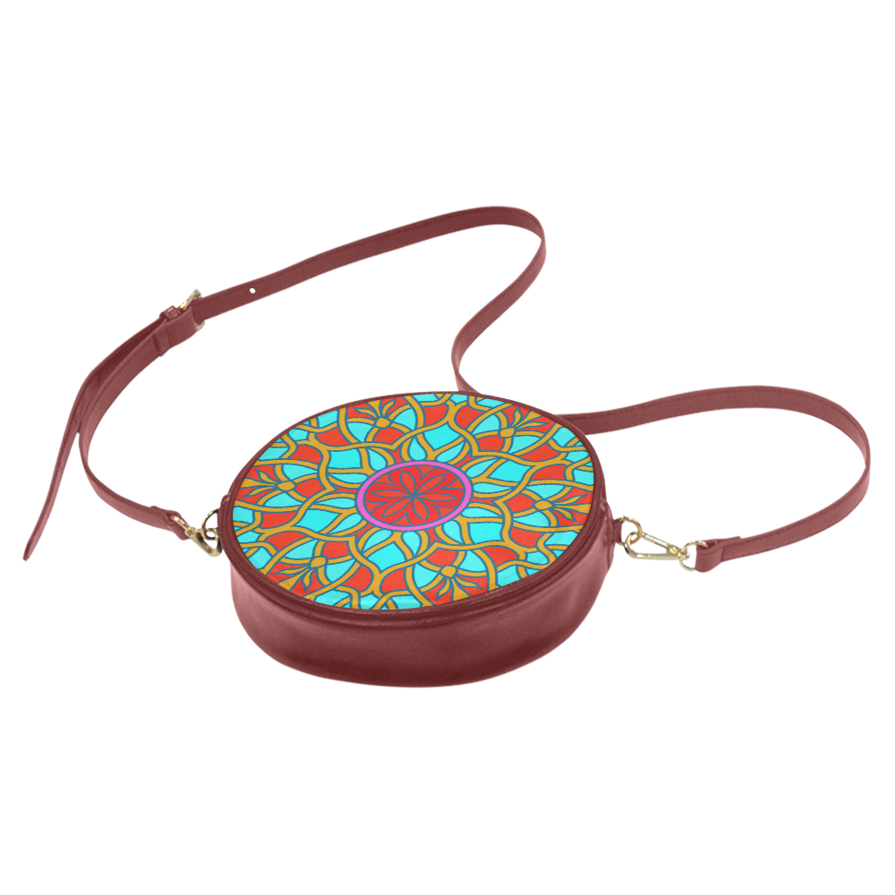 Circle of life : New mandala Bags collection in our shop. Arrivals for 2016! Round Sling Bag (Model 1647)