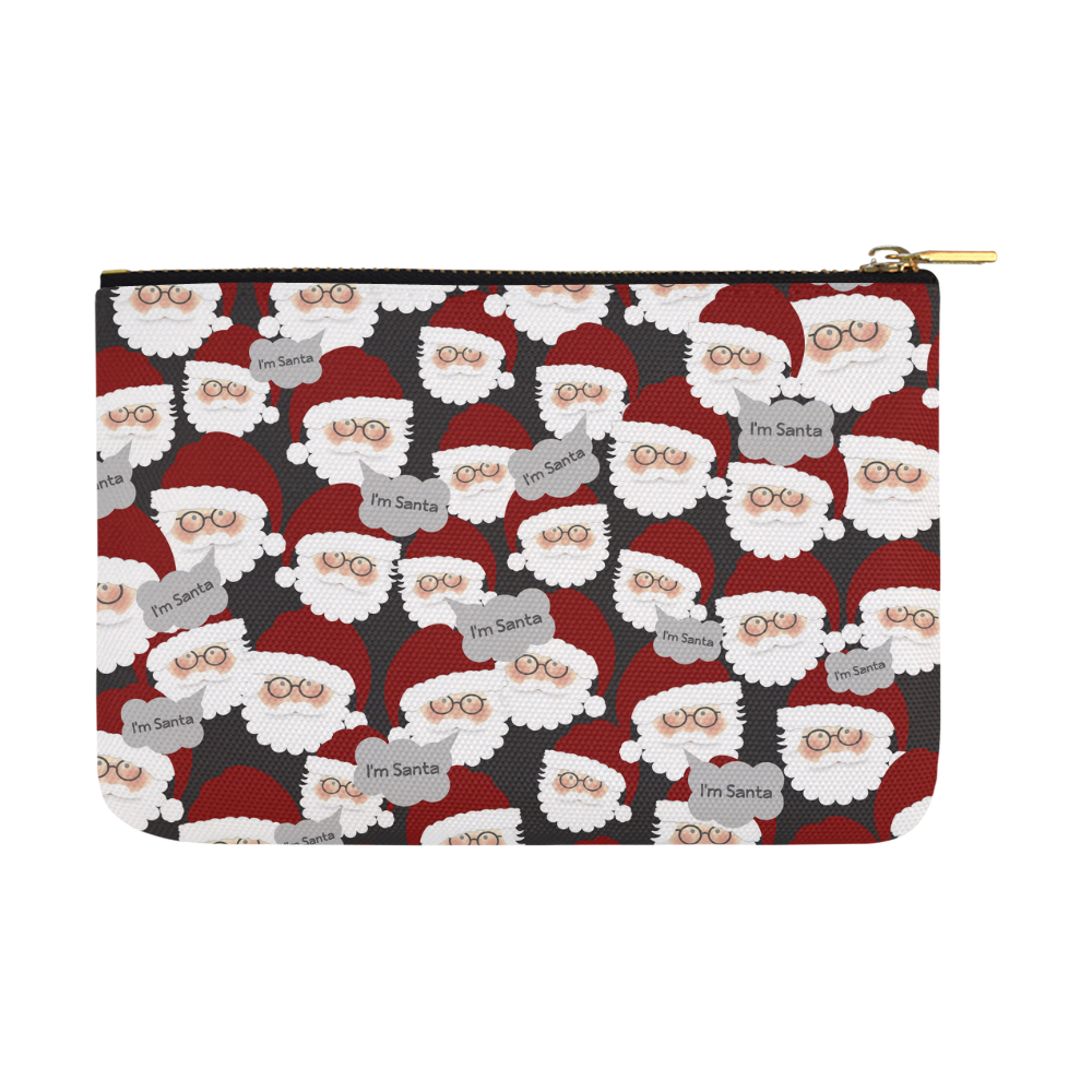 Who's the Real Santa? Carry-All Pouch 12.5''x8.5''