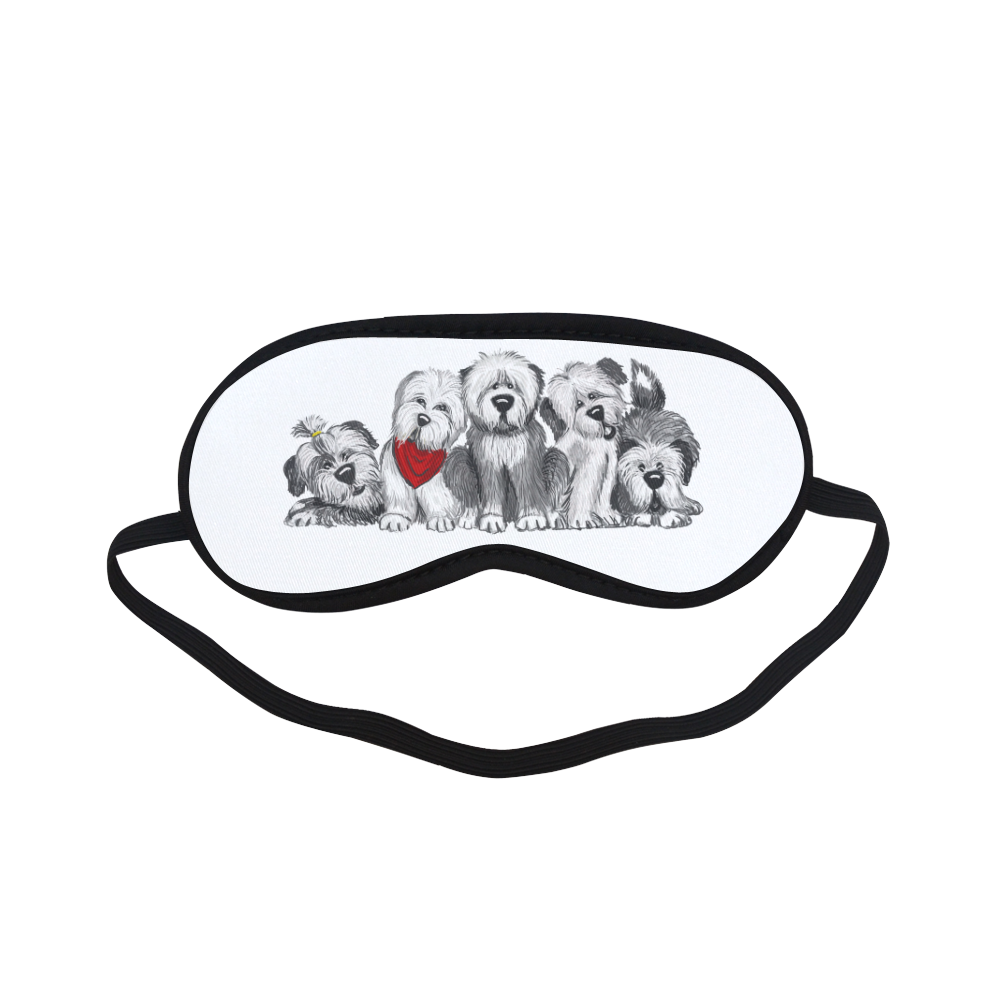 5 sheepies Sleeping Mask