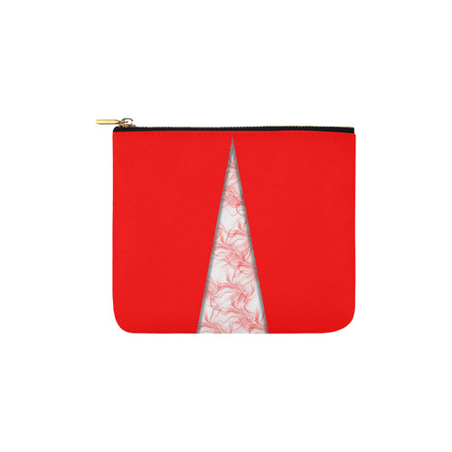 Smoke Red Flames Carry-All Pouch 6''x5''