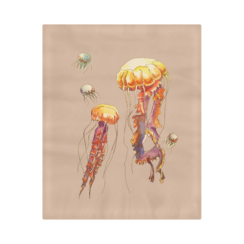 world of jellyfish Duvet Cover 86"x70" ( All-over-print)