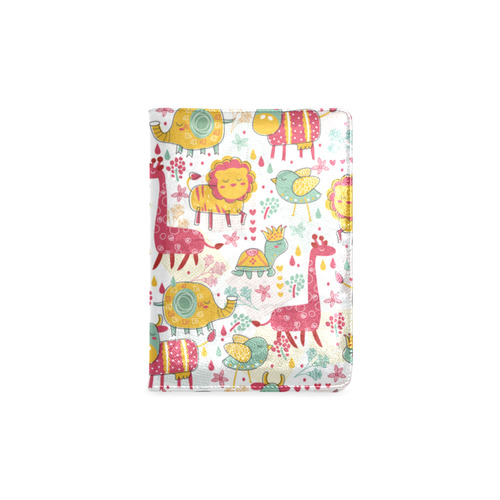 Cute Colorful Animals Pattern Custom NoteBook A5