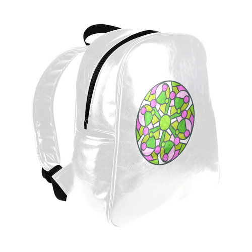 New designers original bag available in Shop : luxury art collection with Glass mandala art. New edi Multi-Pockets Backpack (Model 1636)