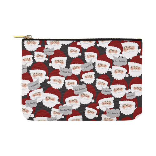 Who's the Real Santa? Carry-All Pouch 12.5''x8.5''