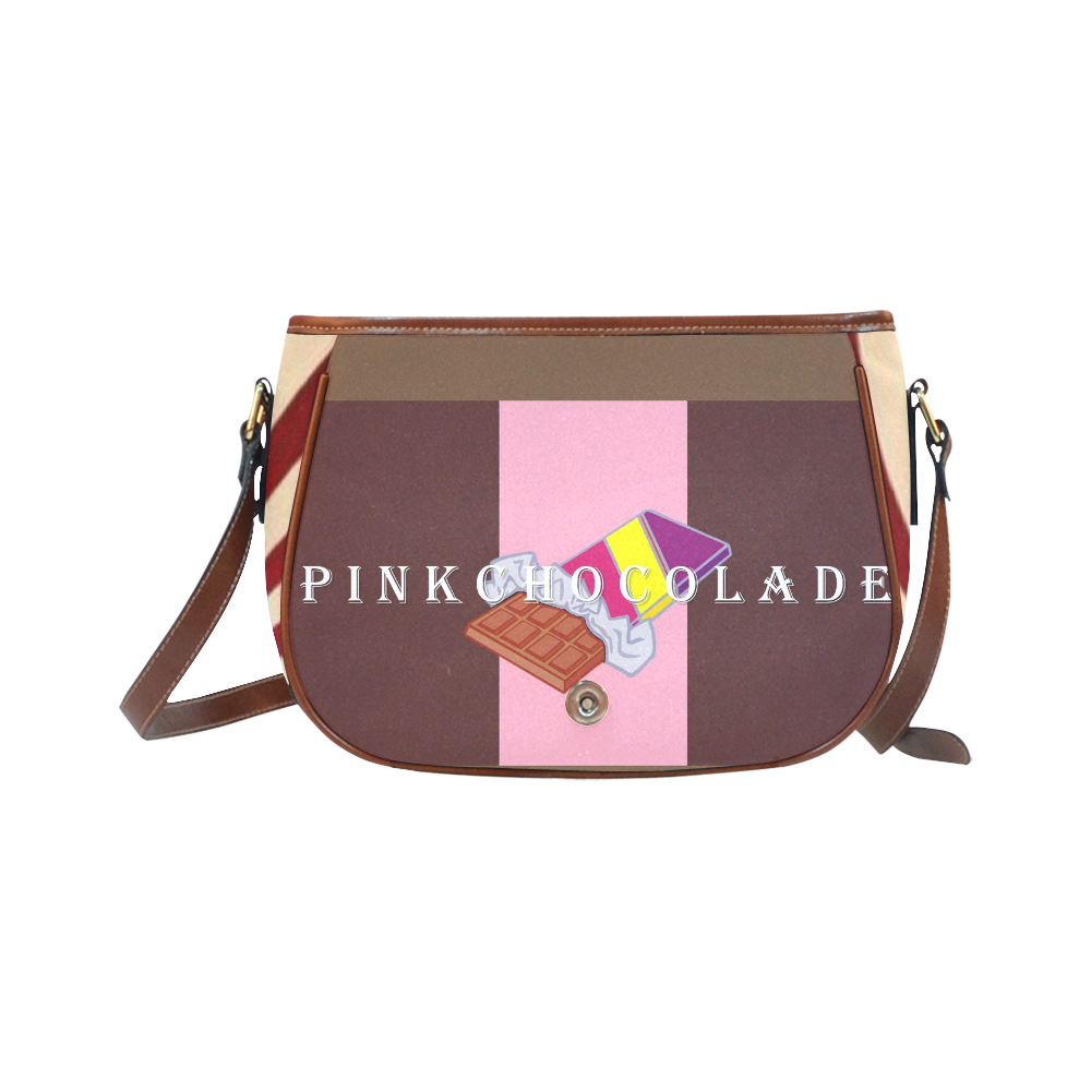 Chocolade Swirl Saddle Bag/Large (Model 1649)