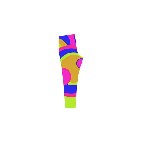 Coloured Circles Cassandra Women's Leggings (Model L01)