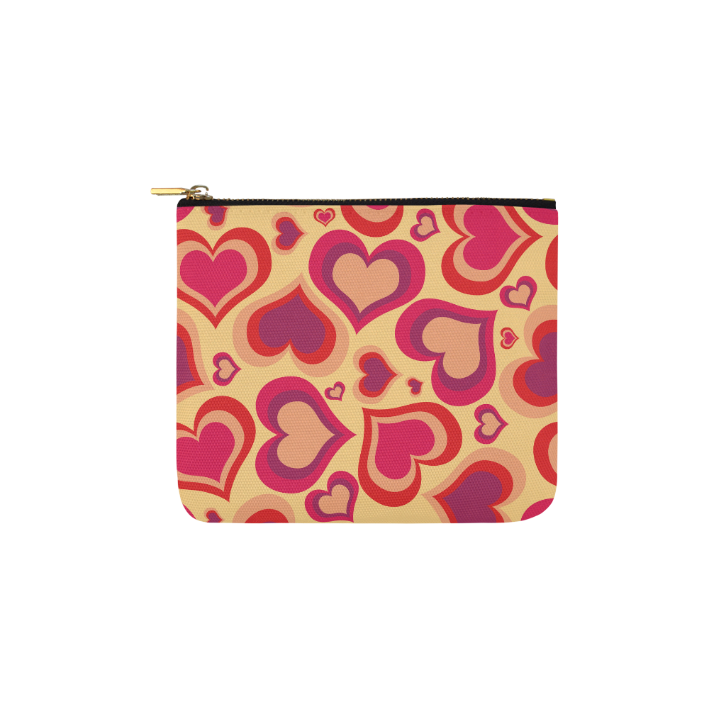 Retro Love by Popart Carry-All Pouch 6''x5''