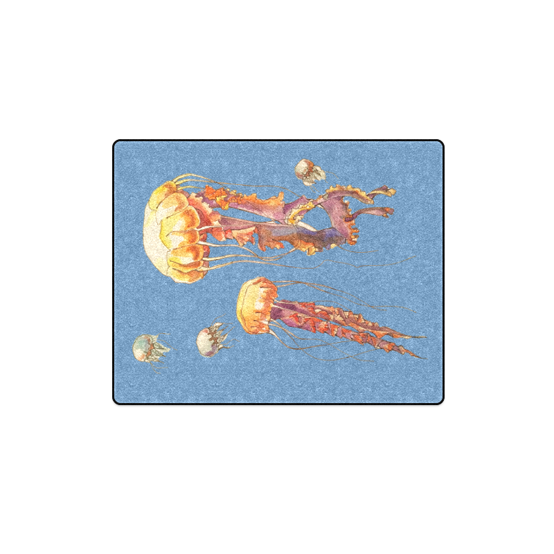 world of jellyfish Blanket 40"x50"