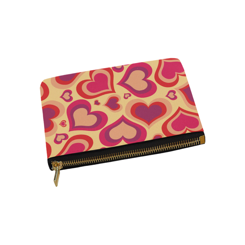 Retro Love by Popart Carry-All Pouch 9.5''x6''