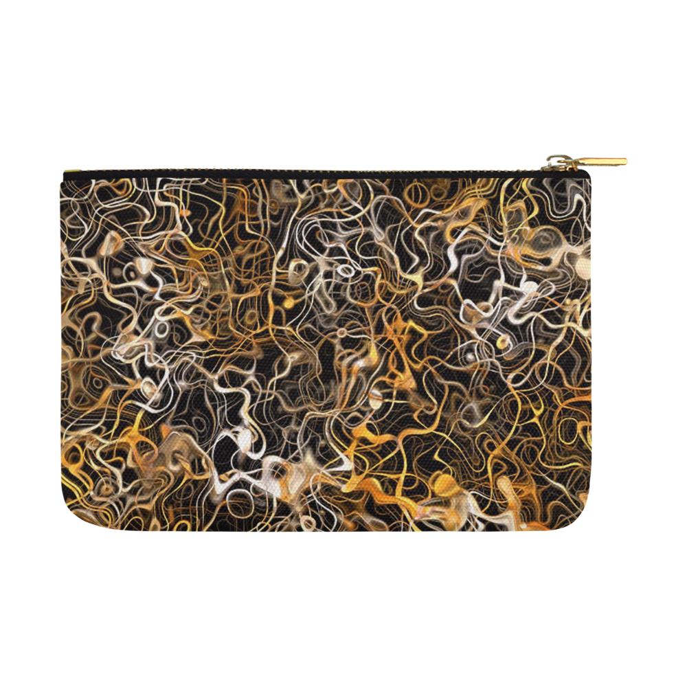 abstract fibers 3A Carry-All Pouch 12.5''x8.5''