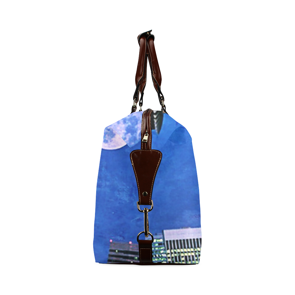 Seattle Space Needle Watercolor Classic Travel Bag (Model 1643) Remake