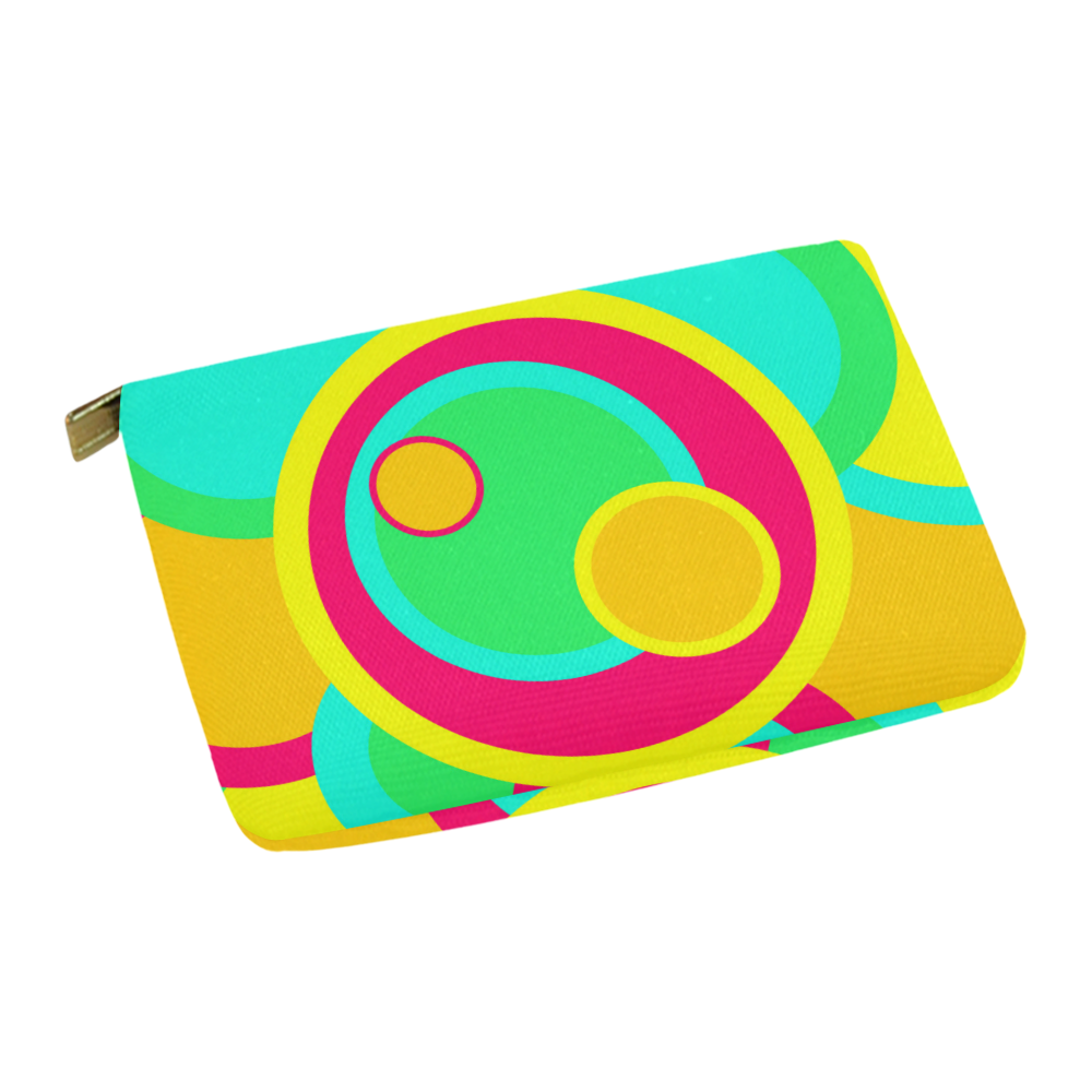 Vivid Circles Carry-All Pouch 12.5''x8.5''