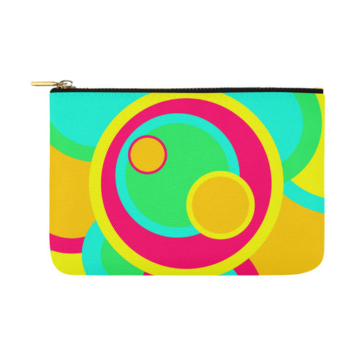 Vivid Circles Carry-All Pouch 12.5''x8.5''