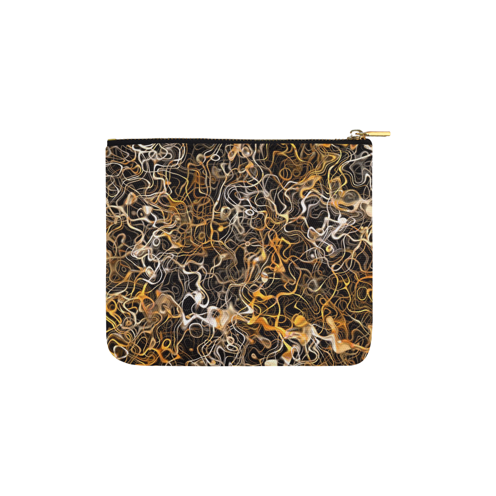 abstract fibers 3A Carry-All Pouch 6''x5''