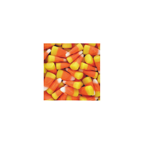 Candy Corn Square Towel 13“x13”