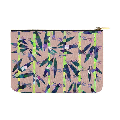 Bamboo Leaves Carry-All Pouch 12.5''x8.5''