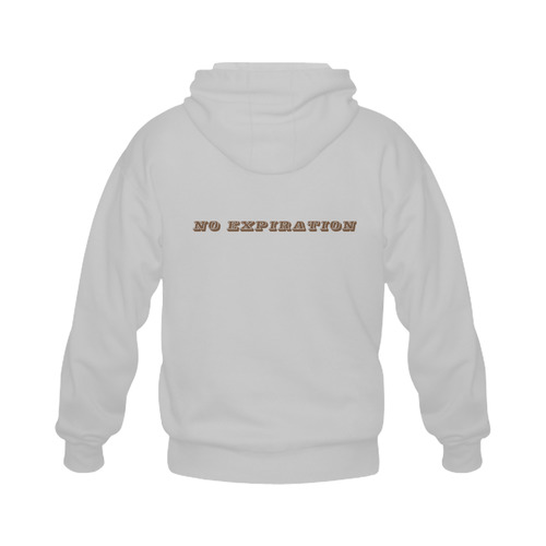 No Expiration Gildan Full Zip Hooded Sweatshirt (Model H02)