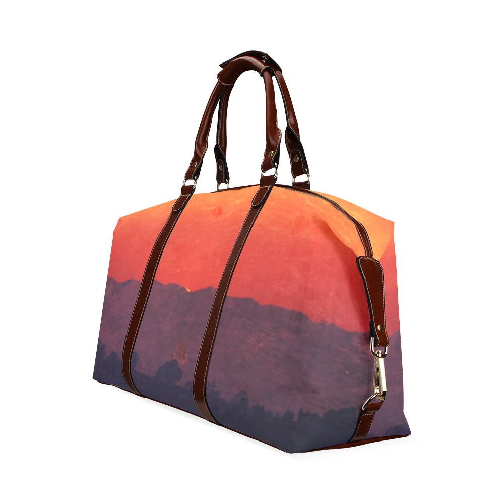 Five Shades of Sunset Classic Travel Bag (Model 1643) Remake
