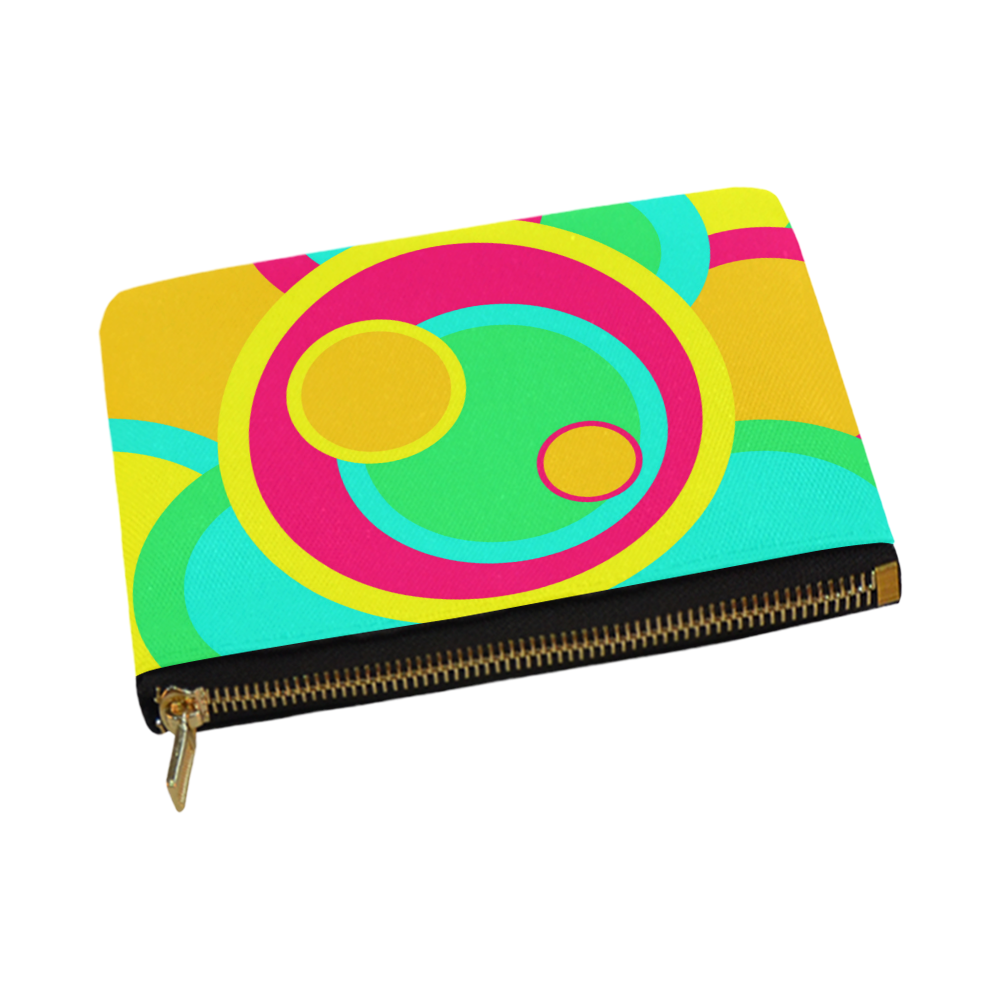 Vivid Circles Carry-All Pouch 12.5''x8.5''