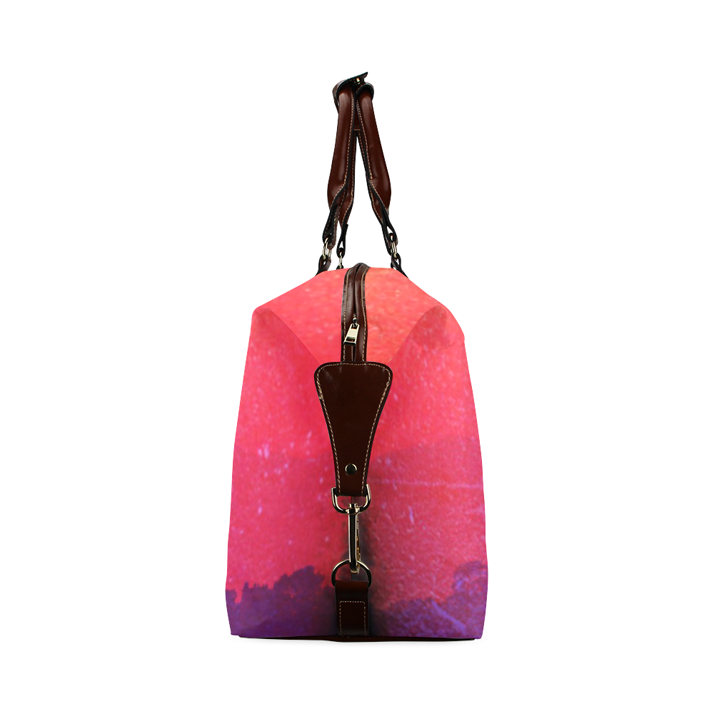 Orange Pink Purple Sunset Classic Travel Bag (Model 1643) Remake