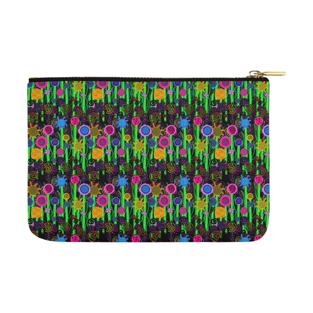 Magical Flowers Carry-All Pouch 12.5''x8.5''