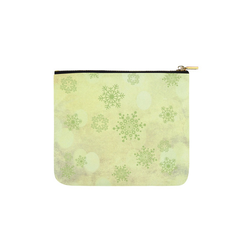 Winter bokeh, soft Carry-All Pouch 6''x5''