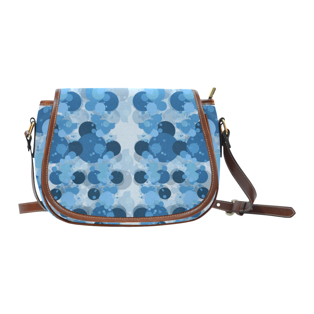 The Blues Saddle Bag/Small (Model 1649) Full Customization