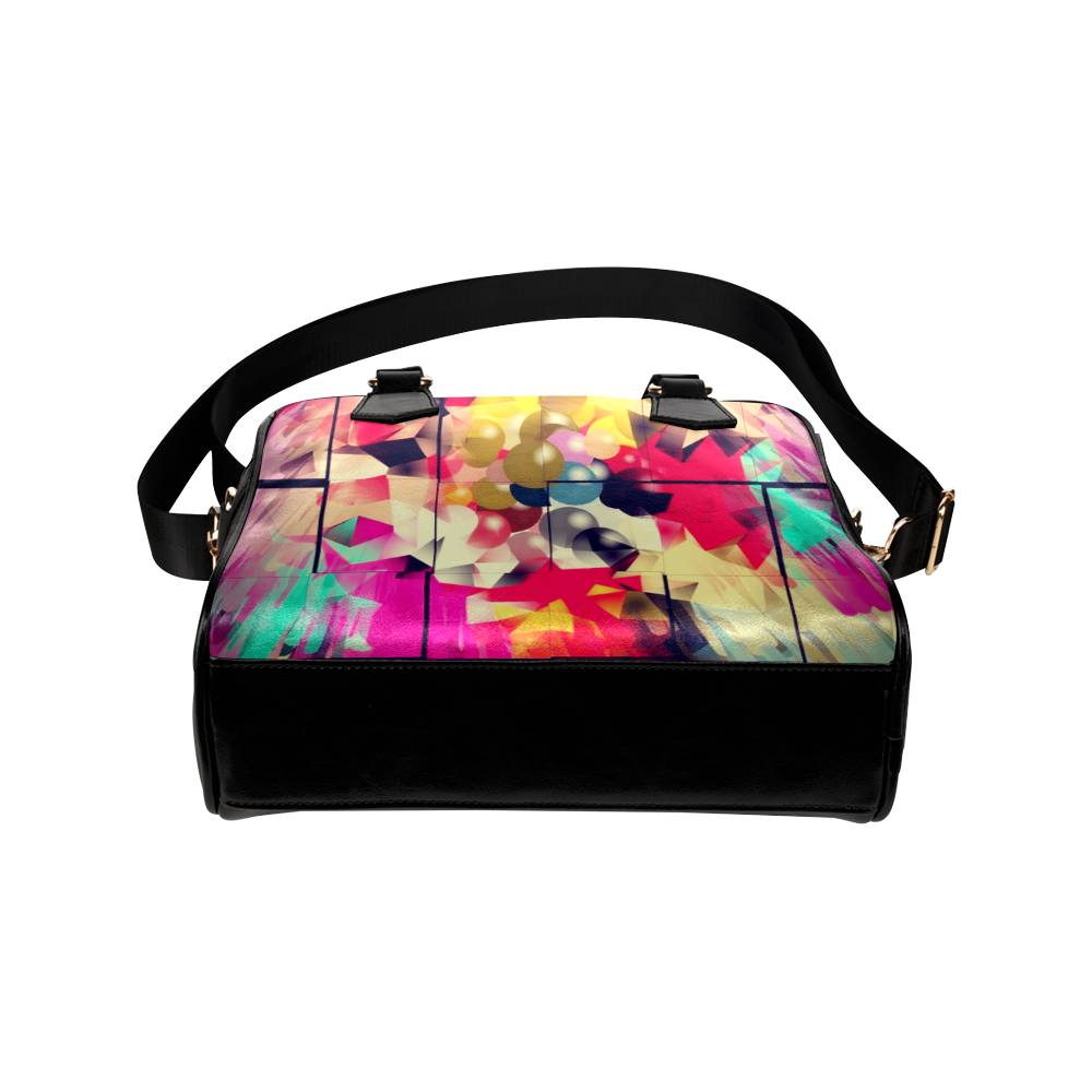 New World by Artdream Shoulder Handbag (Model 1634)