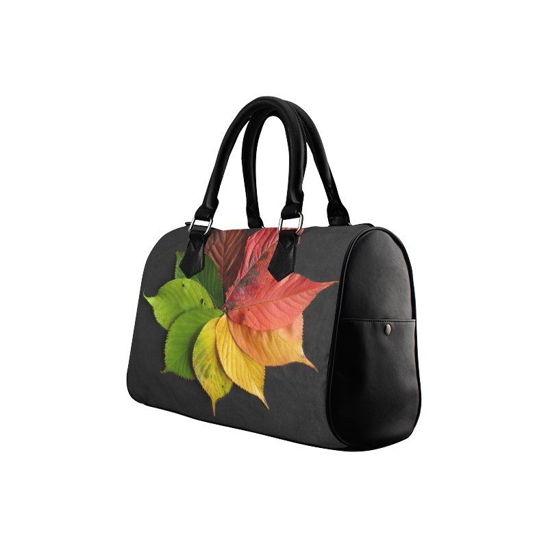 Autumn Leaves Boston Handbag (Model 1621)
