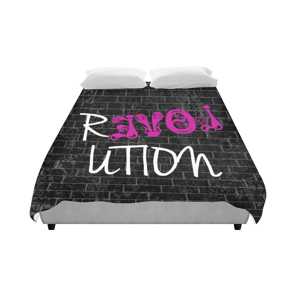 revolution Duvet Cover 86"x70" ( All-over-print)