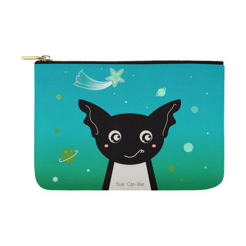 New in shop! Stylish "Sue Cat-Bat" vintage designers galaxy bag. New in shop! Carry-All Pouch 12.5''x8.5''