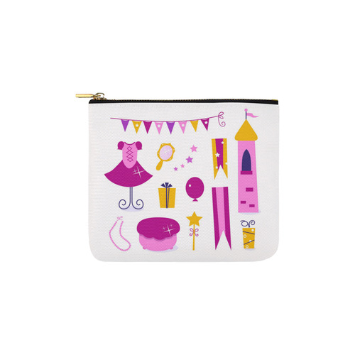 Designers bag for little girl : Stylish castle edition / Gift edition 2016 Carry-All Pouch 6''x5''