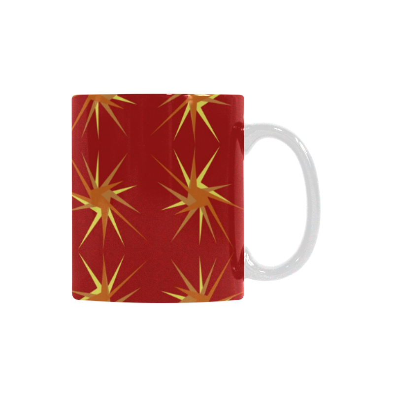 RED SPARKLES White Mug(11OZ)