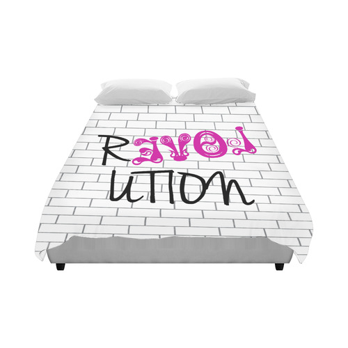 revolution Duvet Cover 86"x70" ( All-over-print)