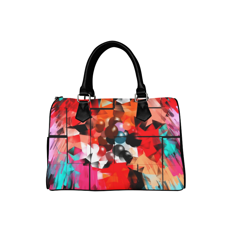 New World by Artdream Boston Handbag (Model 1621)