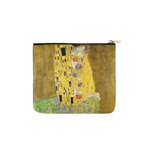 The Kiss Gustav Klimt Fine Art Carry-All Pouch 6''x5''